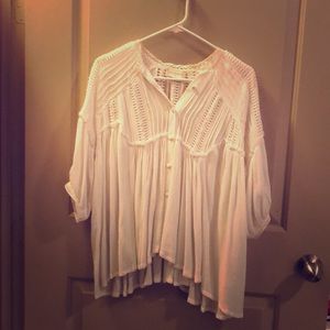 NWOT! Altar’d State cream blouse